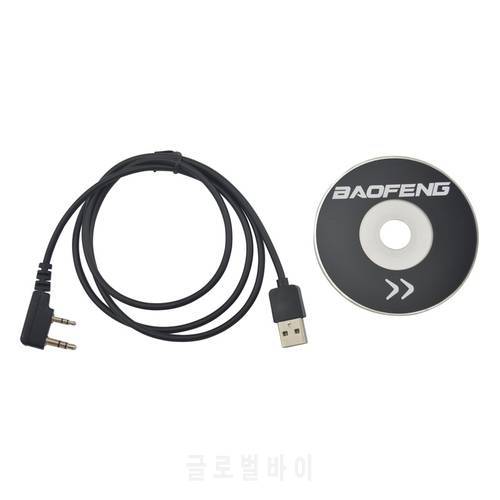 baofeng DM-5R DMR Digital Walkie Talkie USB Programming Cable with CD Driver