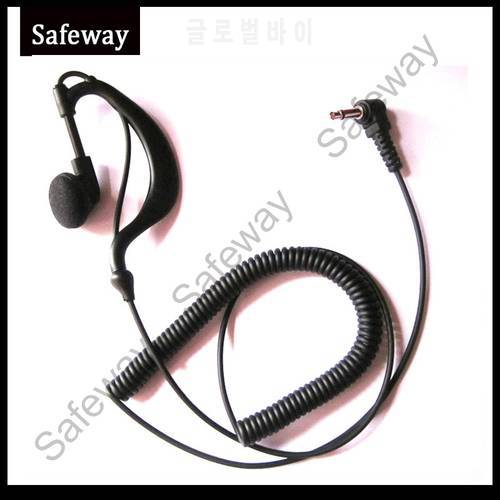 2PCS/LOT G Type Listen Only Earpiece Receive Only Earphone For Baofeng Walkie Talkie Two Way Radio Speaker Microphone