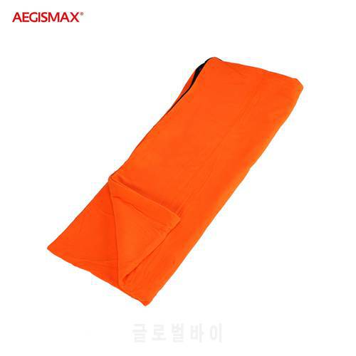 AEGISMAX Outdoor Fleece Sleeping Bag Envelope Type Warm Unisex Summer Travel Sleeping Bag Liner