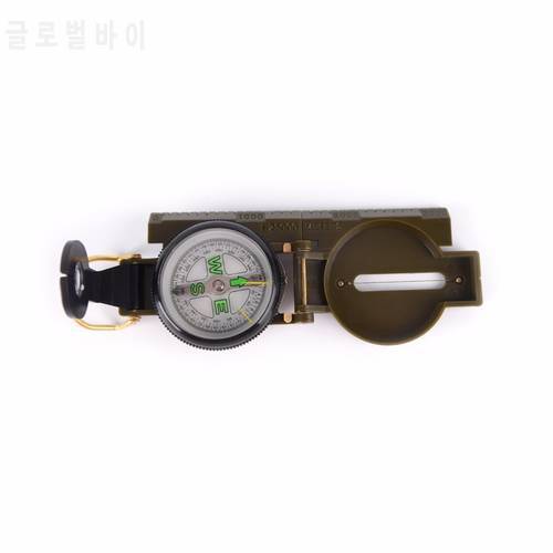 High accuracy Promotion Portable Folding Lens Compass American Military Multifunction Camping Climbing Outdoor Campass Tool