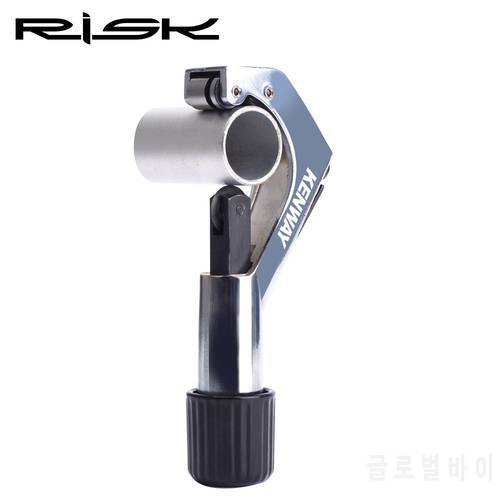 Bicycle fork tube cutter Tubing cutter For clean&straight cuts on headset tubes handlebars seatposts (6-42mm) Bike Repair tools