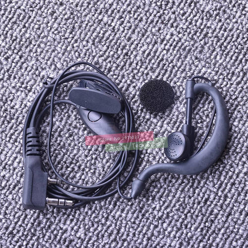 Earphone for Bell Walkie Talkie K Type PTT Headset with Microphone for Handheld Two Way Radio For BaoFeng UV-82 UV-8D UV5RE 888S