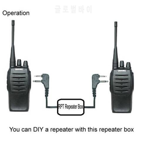 RPT-2K Walkie Talkie two way relay box for Kenwood BAOFENG Two Way Radio Receiver Type Vide 2 Transceivers DIY Repeater Station