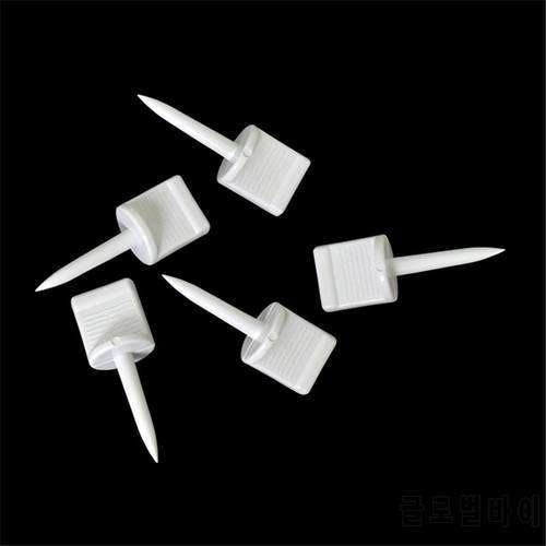 100pcs Archery Target Face Nail Pin Point fix Shooting Practise Paper Black and White Color Aiming Point Hunting Outdoor