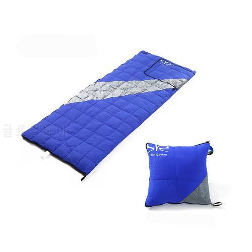Outdoor adult seasons sleeping bag ultra light down thickening camping travel indoor naps sleeping bag