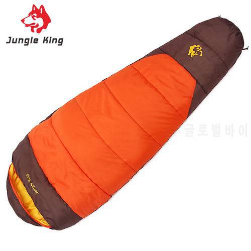 Jungle King Outdoor climbing dedicated warm camping sleeping bag winter thickening filled hollow cotton camping sleeping bags