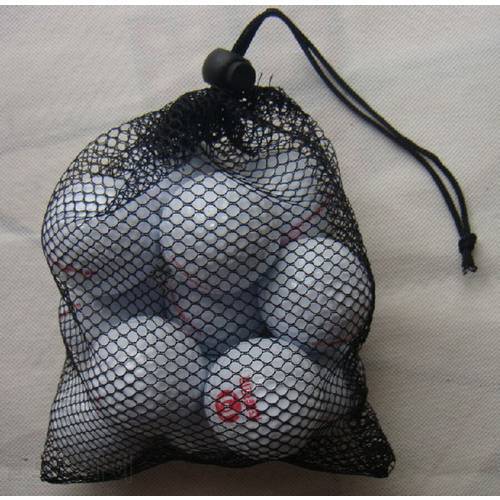 by dhl 2000pcs hot sale Sports Nylon Mesh Nets Bag Pouch Golf Balls Table Tennis Hold Up to 15 Balls Carrying Holder Storage Bag