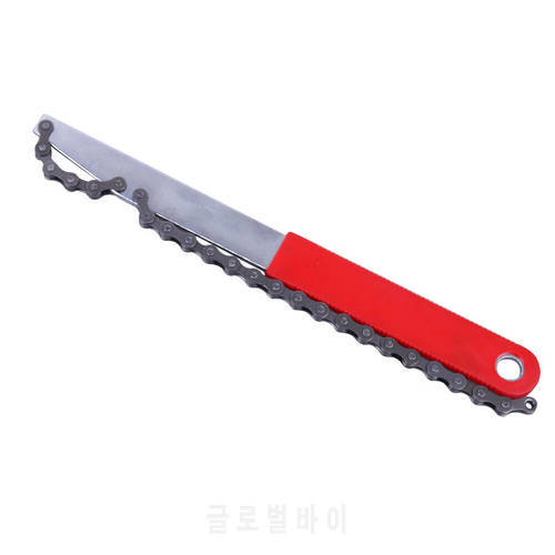 Extra thick 4mm Bicycle Freewheel Flywheel Cassette Removal Chain Whip Sprocket Spanner Wrench Bike Repair Service Tools TOL-122