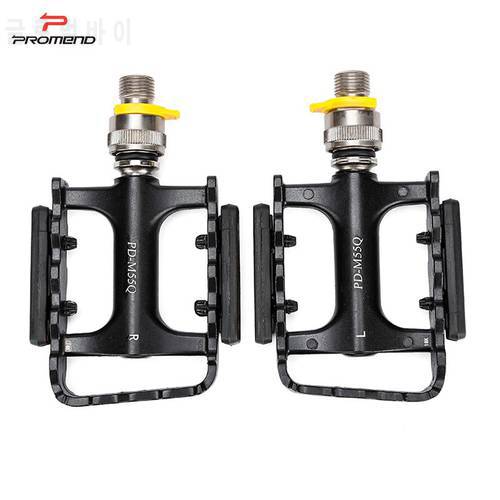 PROMEND Quick Release Bicycle Pedal Ultralight Bike Cycle Pedal Mtb Pedals Bearing Aluminium Alloy Mountain Bike Pedals
