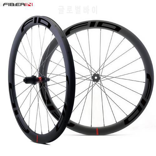 700c FID disc Brake Carbon Road Bike Wheel Tubular Clincher Tubeless Gravel Cyclocross wheelset