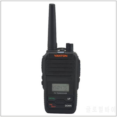 UHF 400-480MHz Portable FM walkie talkie YANTON T-320 Ham Radio Compact Two-way Radio