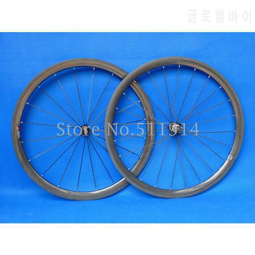 Toray Carbon Fiber Matt Glossy 700C Tubular Wheelset 38mm Road Bike Wheel Rims 20.5/23/25mm Width