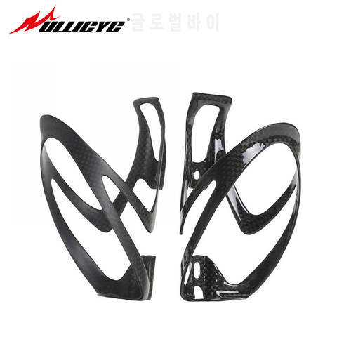 nologo glossy matt full 3k Carbon Fiber Road Mounting Bicycle Bike Cycling Water Bottle Holder Cage carbon bottle cage SHJ80-E