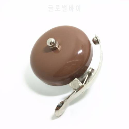 Q1065 Bicycle Retro English Bell Ringing Bell Aluminum Silver Coffee Brown Bike Bell vintage wholesale