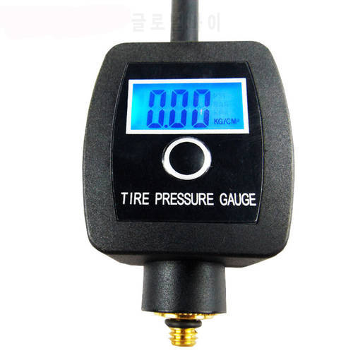 100PM Digital Bicycle Tire Air Pressure Gauge Mini Bike Air Tire Meter Measurement For Presta Valve/Schrader valve