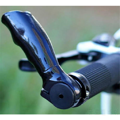 WEST BIKING Aluminum Alloy Horns Black Cycling Bicycle Handlebar Bar End Grip Ultralight Rubber Road Handlebar Grips For Bicycle