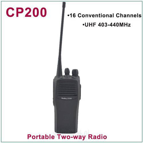 Brand New CP200 UHF 403-440MHz 16 Conventional Channels Portable Two-Way Radio