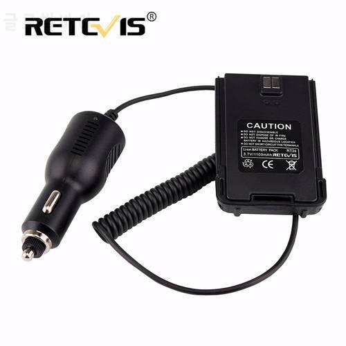 100% New Car Charger Vehicle Charger Battery Eliminator 12V For Retevis RT24 Two Way Radio PMR Walkie Talkie Accessories J9123J