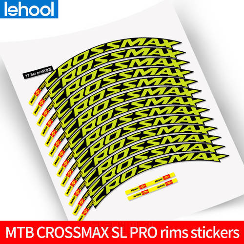 mavic CROSSMAX SL PRO rims stickers bike wheel set decals suit for 26/27.5/29er use for two wheels decals