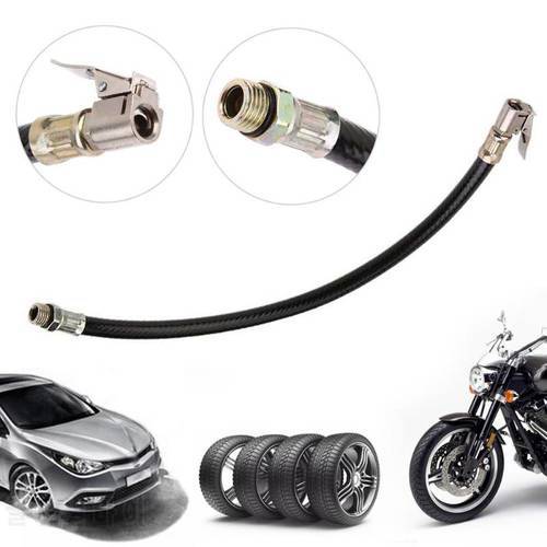 Bicycle Pump Extension Hose Tube for Automobile Tire Pressure Meter Pipe Fitting Pump Hose for Bike Gas Joint Accessories