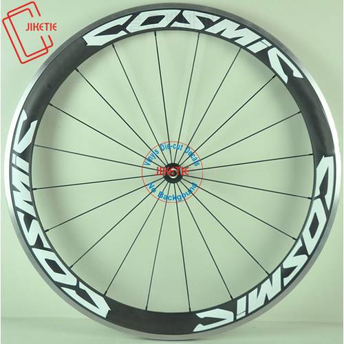 COSMIC 12Pics 2Wheels/set Road Bike 700c Wheel Rim Racing Brand Stickers For Carbon Wheel Bike Decals Wheel Stickers