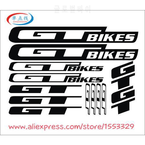 2018 High Quality Bike Decals DIY Frame Stickers Bicycle Stickers Die-cut decal / sticker sheet (cycling, mtb, bmx, road, bike)