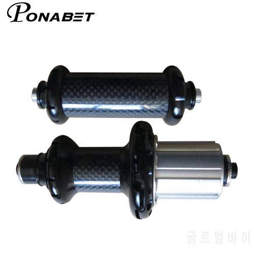 PONABET Straight pull Powerway R36 carbon road hub black 16/18/20/21/24 hole in stock ,quick release included