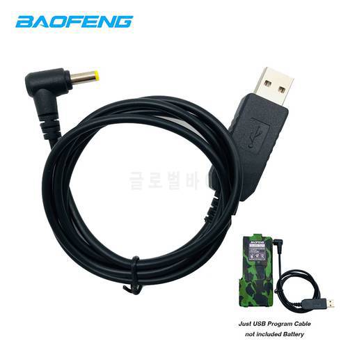 Original Baofeng USB Charger Charging Cable For UV5RE UV-5R UV 5R pro 3800mAh Extend Battery UV5R pro Walkie Talkie