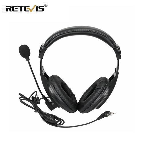Flexible Retevis R-114 PTT MIC Earpiece Walkie Talkie Headset For Kenwood For Baofeng UV-5R Bf-888S For Retevis H777 RT5R RT22