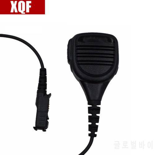 XQF 10PCS Speaker Microphone for Motorola XPR3300 XPR3500 XIR P6620 DP2000 DP2400 MTP3250 Radio