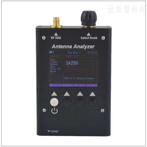 SURECOM SA-250 132-173 / 200-260 / 400-519MHz Colour Graphic Antenna Analyzer