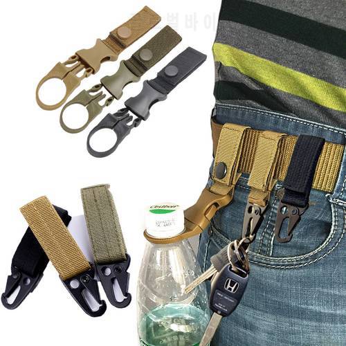 Outdoor Backpack Hook Military Tactical Nylon Safety Tool Accessory Hiking Hunting Climbing Survival Strap Hook Euipment
