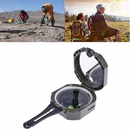 High Precision Magnetic Pocket Transit Geological Compass Scale 0-360 Degrees Whosale&Dropship