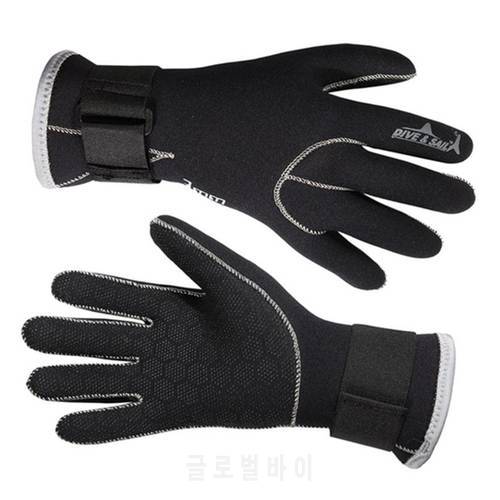 3MM Neoprene Swimming Gloves Swim Gloves Snorkeling Equipment Anti Scratch Keep Warm Wetsuit Material Winter Swim Spearfishing