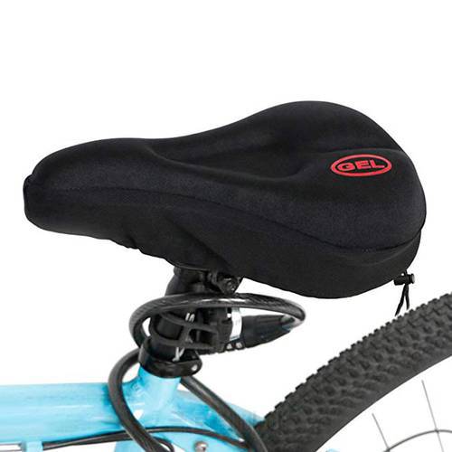 1PC New Wider Bike Bicycle Silicone Silica Gel Cushion Soft Pad Saddle durable Seat Cover Bicycle mat Cycling accessories2.7