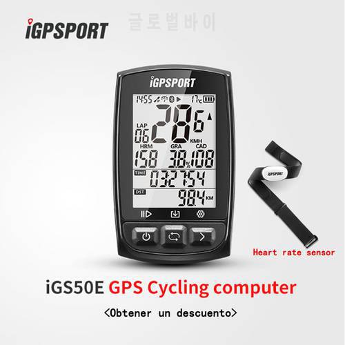 IGPSPORT GPS iGS50S iGS50E 50 Store Cycle bike Computer Wireless Speedometer Bicycle Digital Stopwatch Cycling Odometer