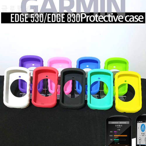 Bike Computer Holder Silicone Rubber Protector Cover Bicycle Case HD Screen Film For Garmin Edge 530 830 Bicycle Accessories