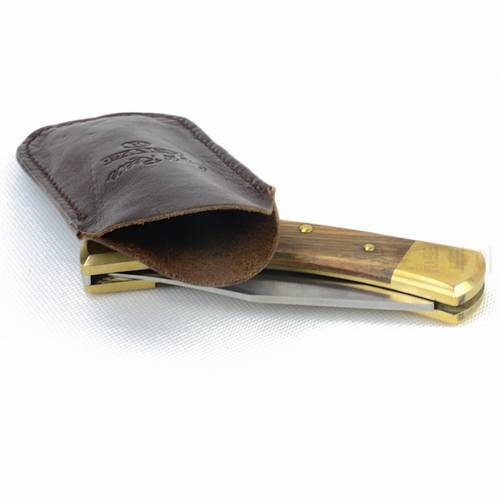Genuine Scalp Leather Case Sheath Scabbard Suitable For tactical pocket hunting Folding Knife Outdoor EDC Tools