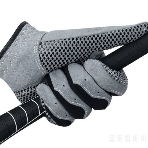 Golf Glove Mens Sport Gloves Left Hand Micro Fiber Soft Anti-skidding Non Slip Particles Breathable Golf Equipment High Quality