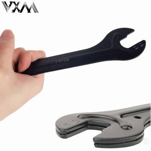 VXM Bicycle Repair Tools 13/15mm+14/16mm Cycling Hub Cone Spanner Carbon Steel Bicycle Headset Wrench Spanner Bike Repair Tools