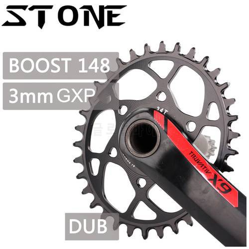Stone Chainring Oval For SRAM Boost 148 DUB GXP 3MM Offset bb30 Direct Mount X9 X0 XX1 X01 28 30T 32 34T 36T 38 Bike Chainwheel