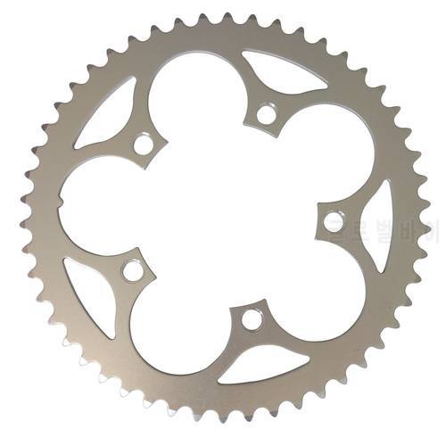 Folding Bike Chainring 110BCD 34T 36T 38T 39T 40T 42T 44T 46T Crown Road Bicycles Chain Wheel Sprocket CNC Silver Rings