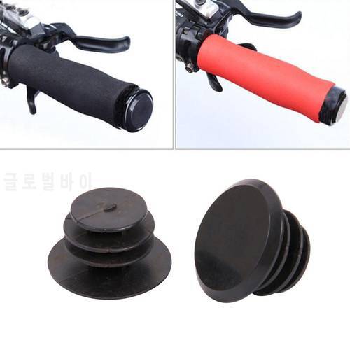 1 Pair MTB Road Bike Handlebar Caps Bicycle Handlebar Plugs Plastic PVC Firm Handle Grip Bar End Stoppers MTB Bike Accessories