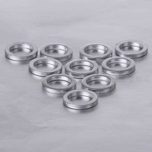 10Pcs 2mm Bicycle Chain Wheel Screw Washer Aluminum Spacer Double Change Single
