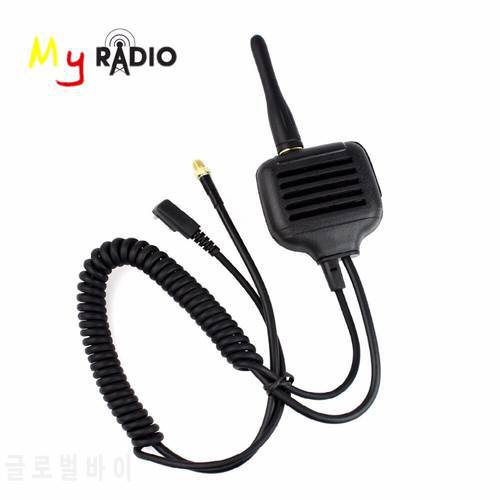 Practical Shoulder Speakers with SMA-F connector Antenna PTT Microphone for TYT BaoFeng KENWOOD Series Interphone Microphone