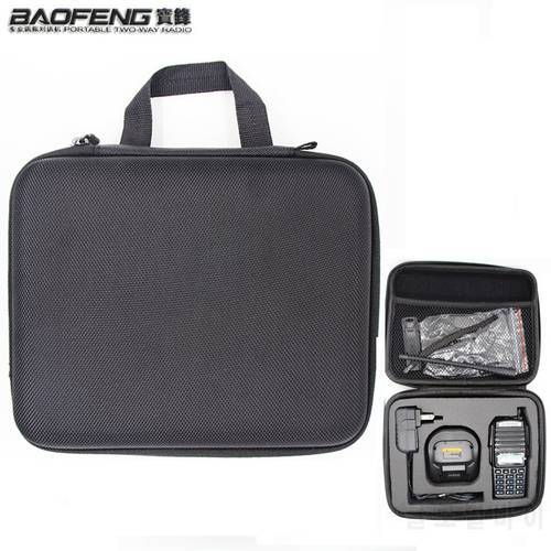 1 pair travel Launched Hunting Carry Case For Yaesu Kenwood BAOFENG UV 82 GT-3TP bf-A58 Series Handheld Two Way Radio cover Bag