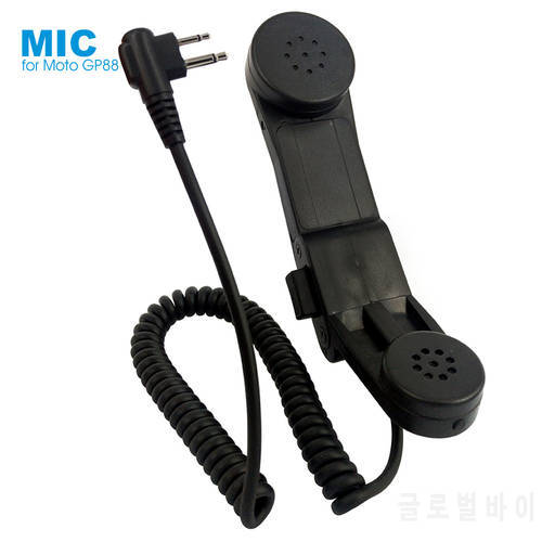 Army Telephone Shoulder Handheld Speaker Mic Microphone for Motorola CP160 EP450 GP300 GP68 GP88 GP88S HYT TC-500 Walkie Talkie