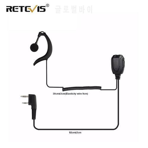 New Retevis C type earpiece Walkie Talkie Headset For Retevis RT23 Two Way Radio J9122A