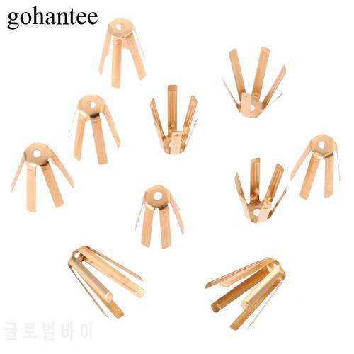 gohantee 20Pcs/Set Golf Brass Adapter Spacer Shims Model 0.335 And 0.350 24mm Fit For Golf Shafts Golf Club Heads Accessories