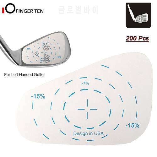 New Oversized Professional Golf Impact Tape Roll Iron Left or Right Handed Labels Swing Training Tool for Men Women